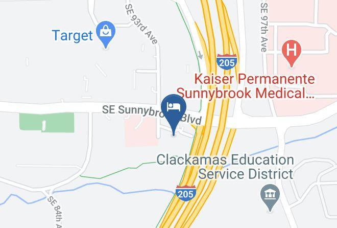 Clackamas - Courtyard By Marriott Portland Southeast Clackamas Maps