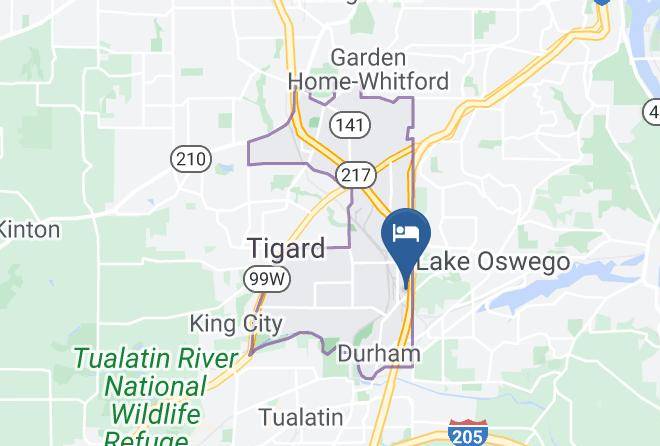 Washington - Courtyard By Marriott Portland Tigard Maps