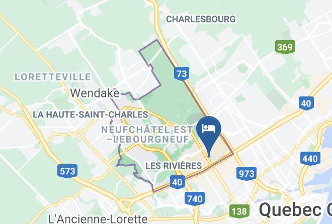 Capitale Nationale - Courtyard By Marriott Quebec City Maps