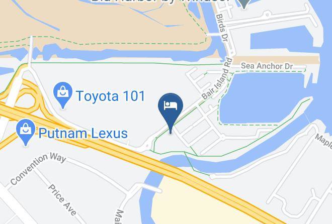San Mateo - Courtyard By Marriott Redwood City Maps