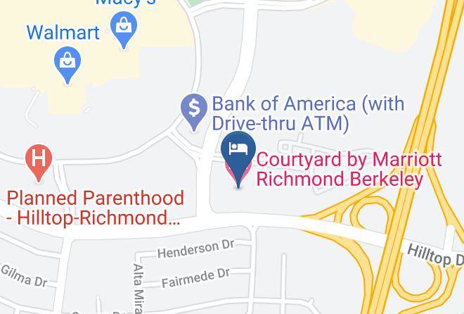 Contrata - Courtyard By Marriott Richmond Berkeley Maps