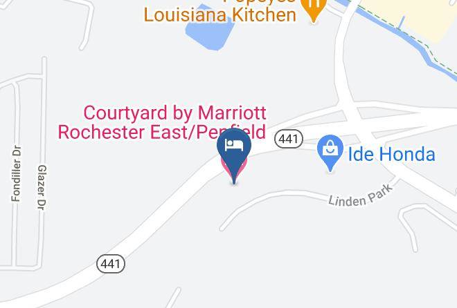 Monroe - Courtyard By Marriott Rochester East Penfield Maps