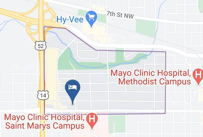 Olmsted - Courtyard By Marriott Rochester Mayo Clinic Area Saint Marys Maps