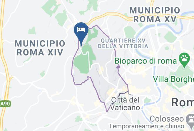 Rome - Courtyard By Marriott Rome Central Park Maps
