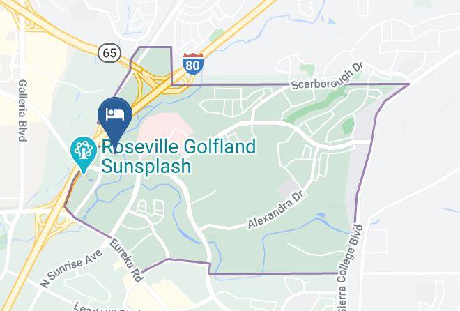 Placer - Courtyard By Marriott Roseville Maps