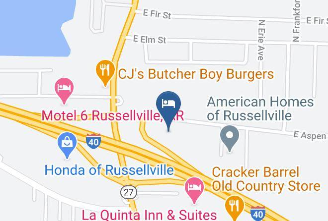 Pope - Courtyard By Marriott Russellville Maps