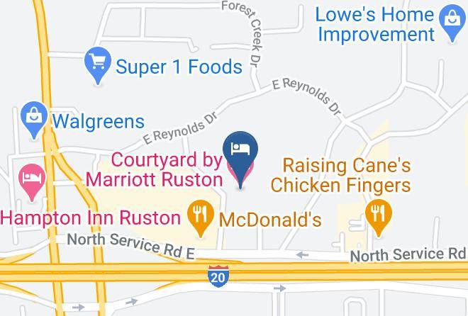 Lincoln Par - Courtyard By Marriott Ruston Maps