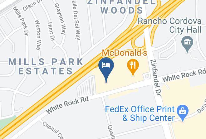 Sacramento - Courtyard By Marriott Sacramento Rancho Cordova Maps