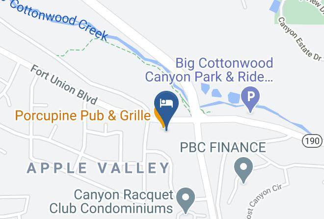 Salt Lake - Courtyard By Marriott Salt Lake City Cottonwood Maps