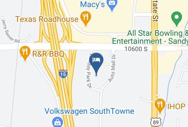 Salt Lake - Courtyard By Marriott Salt Lake City Sandy Maps