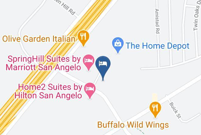 Tom Green - Courtyard By Marriott San Angelo Maps
