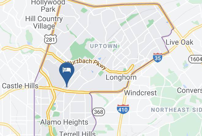 Bexar - Courtyard By Marriott San Antonio Airport Maps