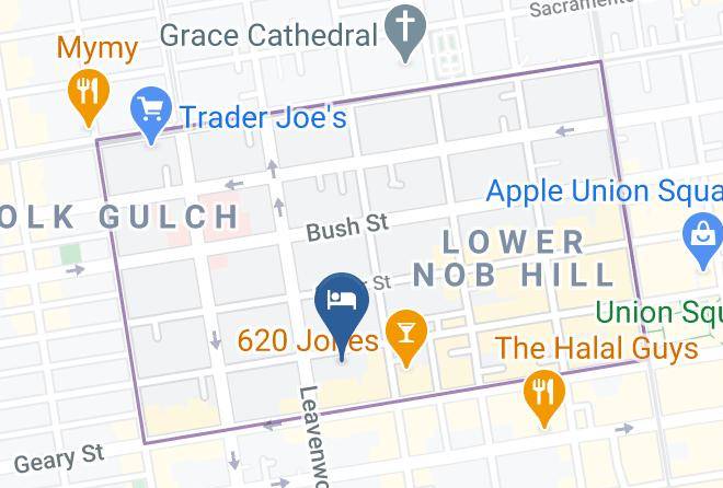 San Francisco - Courtyard By Marriott San Francisco Union Square Maps