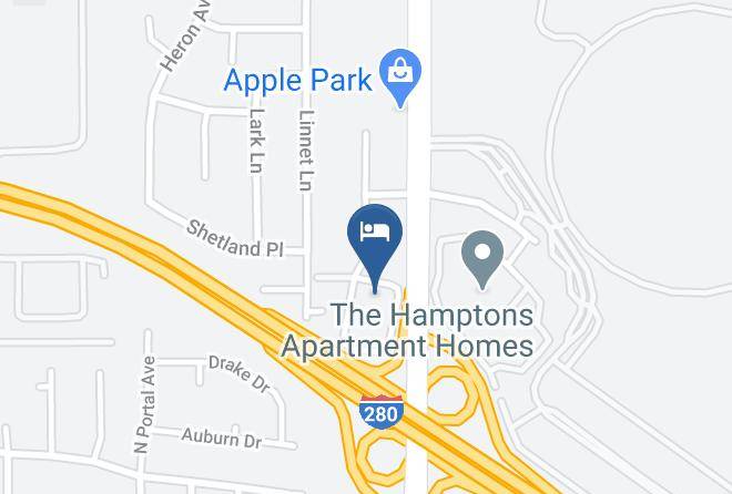 Santa Clara - Courtyard By Marriott San Jose Cupertino Maps
