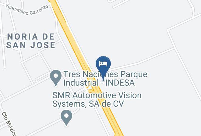 San Luis Potosi Tres Naciones - Courtyard By Marriott San Luis Potosi Los Lagos Maps