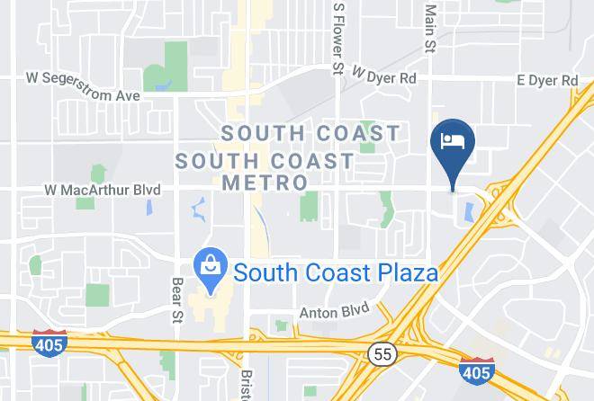 Orange - Courtyard By Marriott Santa Ana Orange County Maps