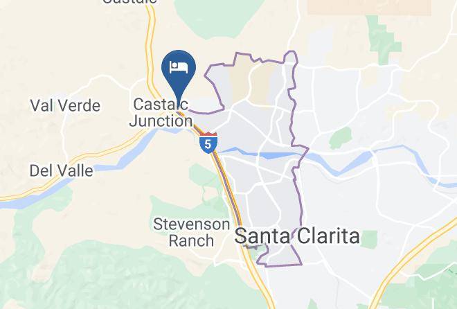 Los Angeles - Courtyard By Marriott Santa Clarita Valencia Maps