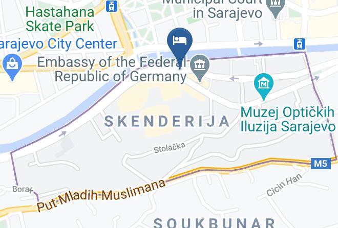 Sarajevo - Courtyard By Marriott Sarajevo Maps