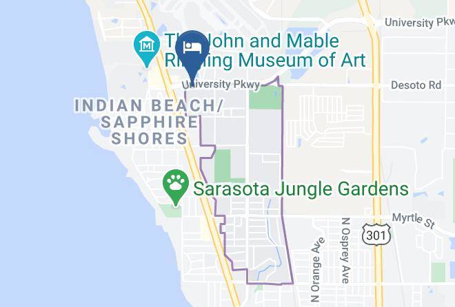 Sarasota - Courtyard By Marriott Sarasota Bradenton Airport Maps