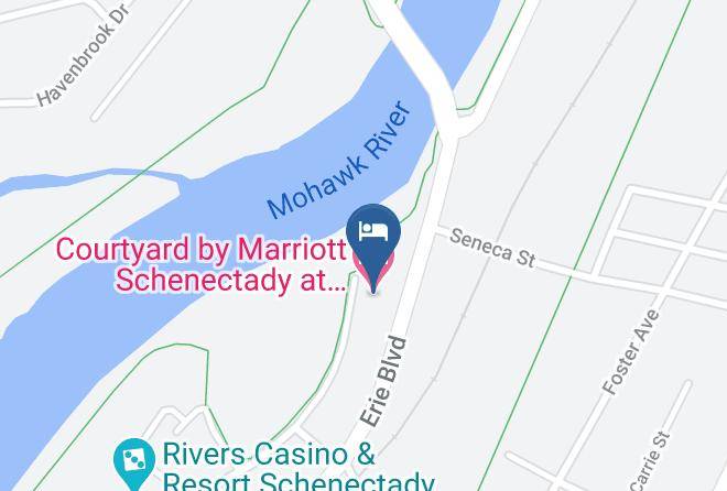 Schenectady - Courtyard By Marriott Schenectady At Mohawk Harbor Maps