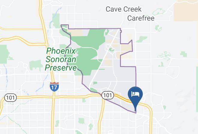 Maricopa - Courtyard By Marriott Scottsdale North Maps