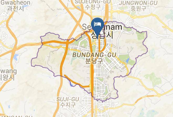 Bundangguseongnamsi - Courtyard By Marriott Seoul Pangyo Maps