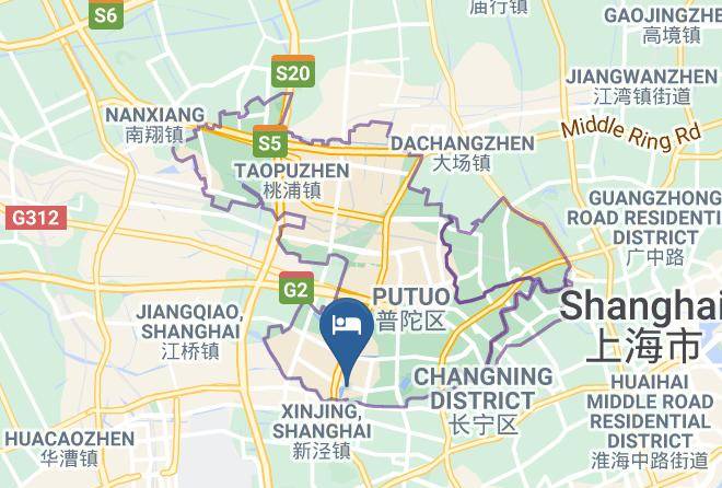 Putuo District - Courtyard By Marriott Shanghai Changfeng Park Maps
