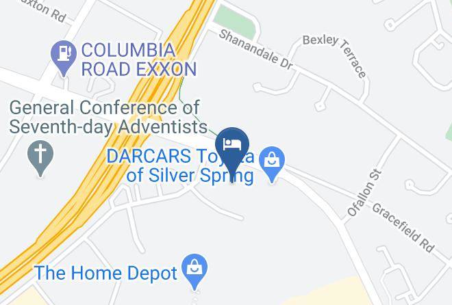 Montgomery - Courtyard By Marriott Silver Spring North White Oak Maps