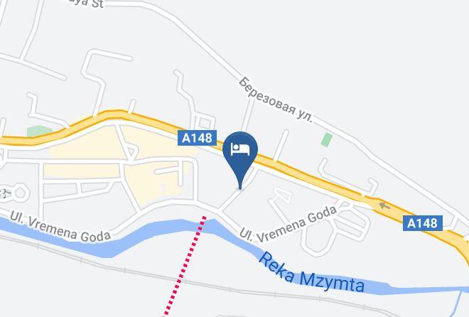 Courtyard By Marriott Sochi Krasnaya Polyana Map