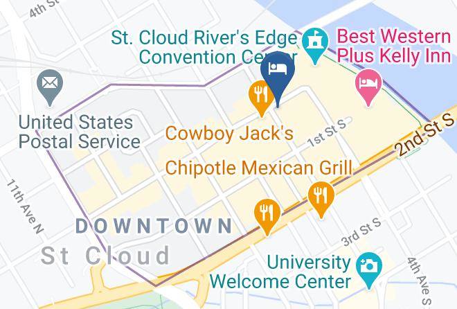 Stearns - Courtyard By Marriott St Cloud Maps