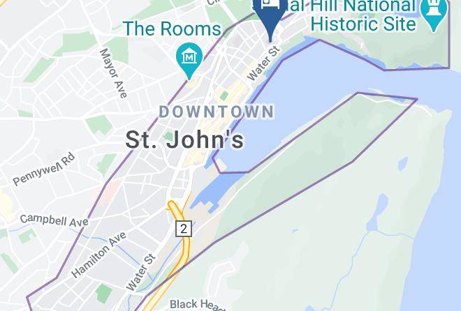 Division 1 - Courtyard By Marriott St John's Newfoundland Maps