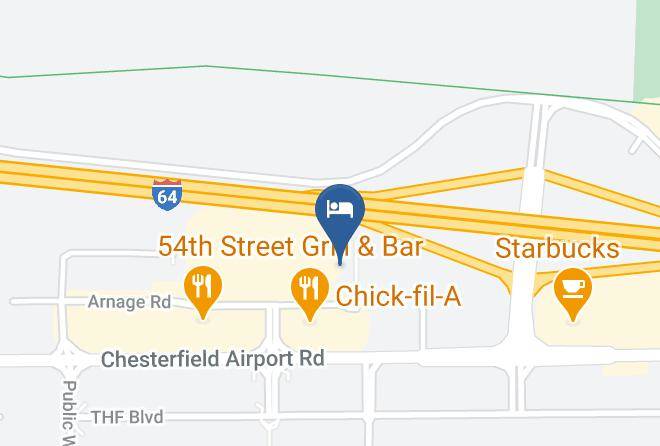 St Louis - Courtyard By Marriott St Louis Chesterfield Maps