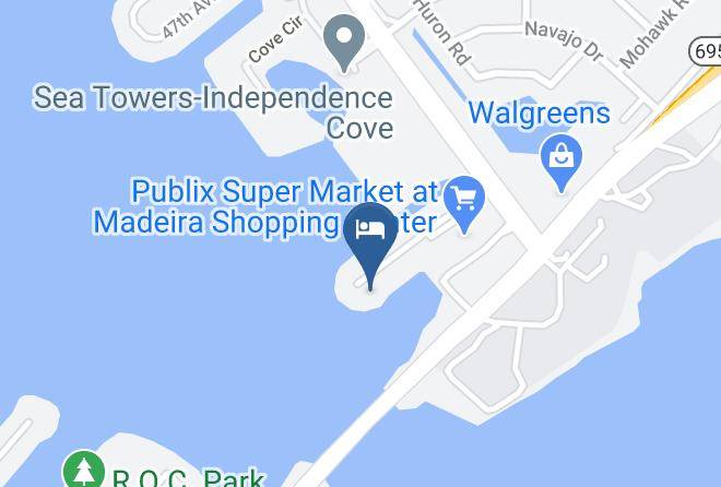 Pinellas - Courtyard By Marriott St Petersburg Clearwater Madeira Beach Maps
