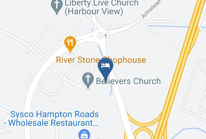 Suffolk City - Courtyard By Marriott Suffolk Chesapeake Maps
