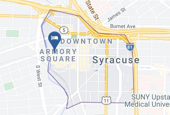 Onondaga - Courtyard By Marriott Syracuse Downtown At Armory Square Maps