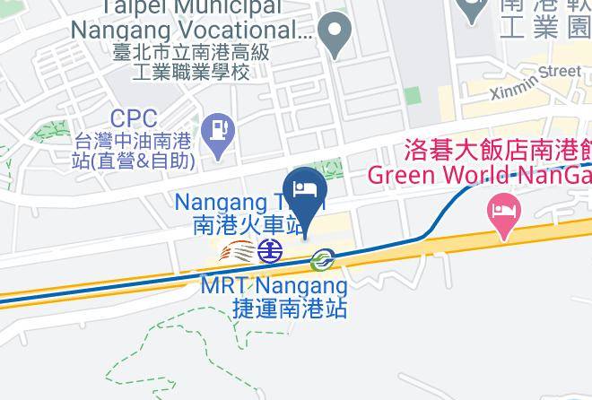Nangang District - Courtyard By Marriott Taipei Maps
