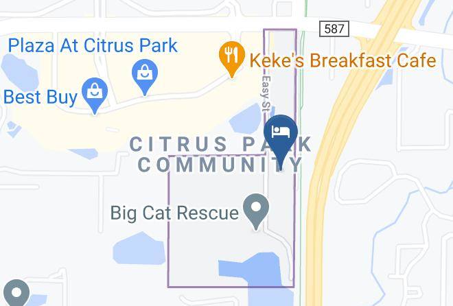 Hillsborough - Courtyard By Marriott Tampa Northwest Veterans Expressway Maps