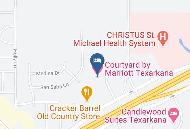 Bowie - Courtyard By Marriott Texarkana Maps