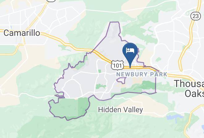 Ventura - Courtyard By Marriott Thousand Oaks Ventura County Maps