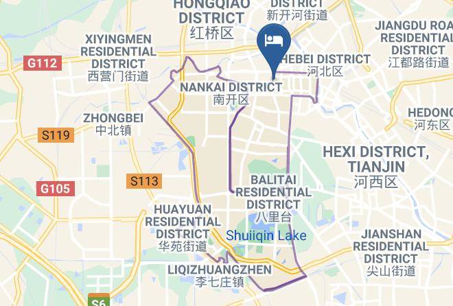 Tianjin - Courtyard By Marriott Tianjin Hongqiao Maps
