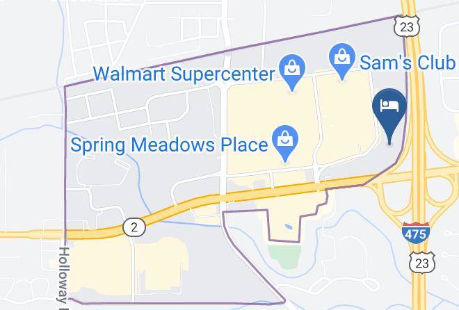 Lucas - Courtyard By Marriott Toledo Airport Holland Maps