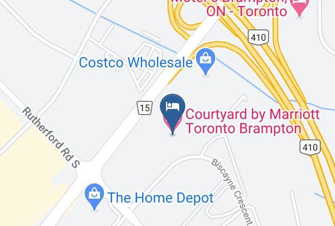Peel - Courtyard By Marriott Toronto Brampton Maps