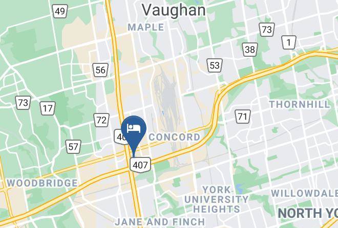 York - Courtyard By Marriott Toronto Vaughan Maps
