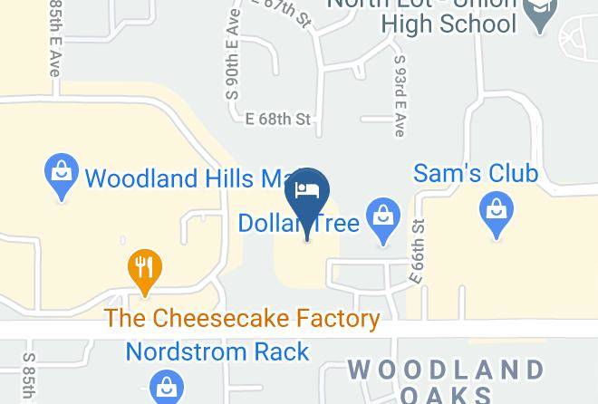 Tulsa - Courtyard By Marriott Tulsa Woodland Hills Maps