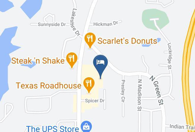 Lee - Courtyard By Marriott Tupelo Maps