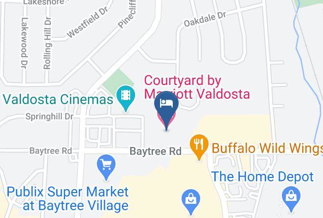 Lowndes - Courtyard By Marriott Valdosta Maps