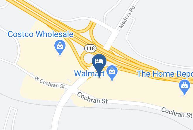 Ventura - Courtyard By Marriott Ventura Simi Valley Maps
