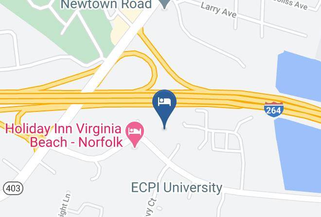 Virginia Beach City - Courtyard By Marriott Virginia Beach Norfolk Maps