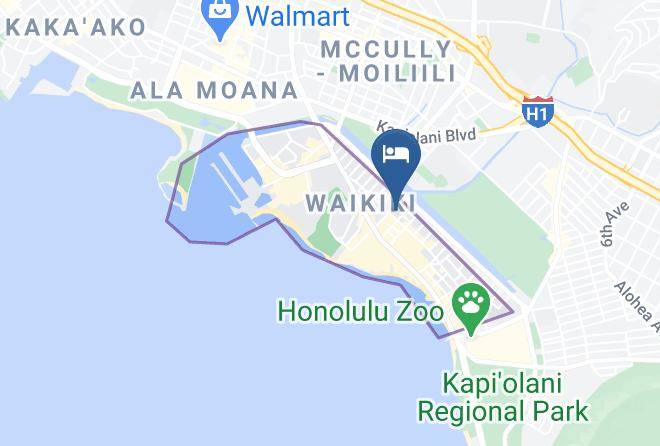 Honolulu - Courtyard By Marriott Waikiki Beach Maps