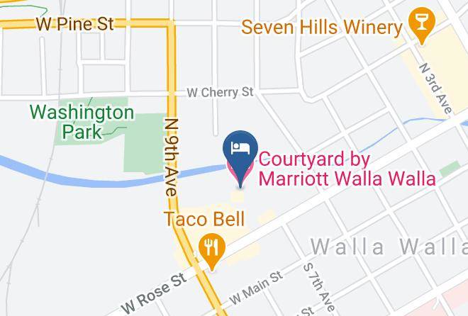 Walla Walla - Courtyard By Marriott Walla Walla Maps